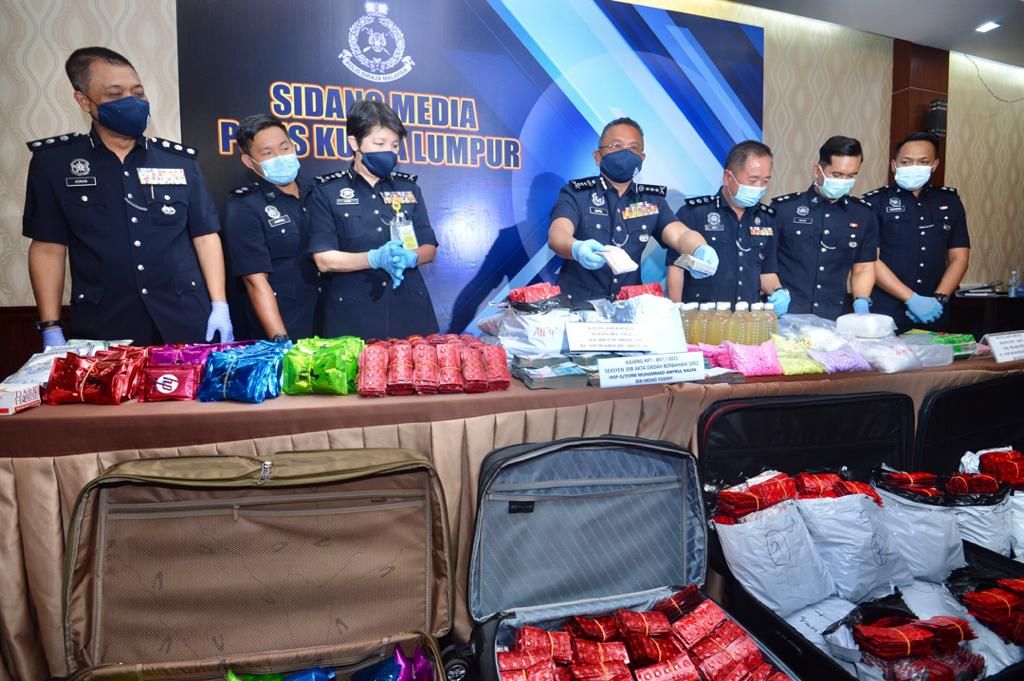 RM4.3mil worth of drugs seized in KL