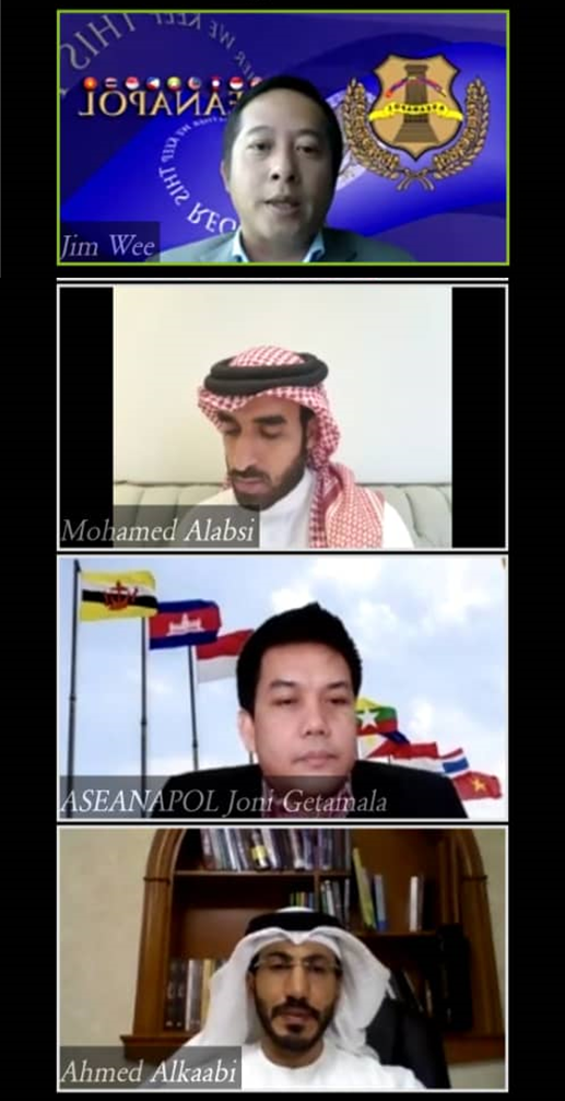 JOINT EXTRAORDINARY MEETING BETWEEN GCCPOL & ASEANAPOL SECRETARIAT (12 MAY 2020)