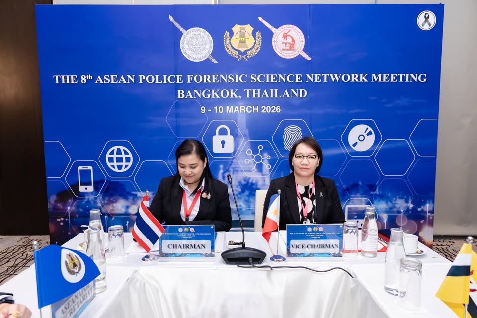 8TH ASEAN POLICE FORENSIC SCIENCE NETWORK (APFSN) MEETING