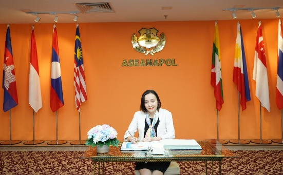 The Ceremony for The Handing and Taking Over Duties of ASEANAPOL Secretariat Director for Police Services & Director for Plans and Programmes on 11 January 2023