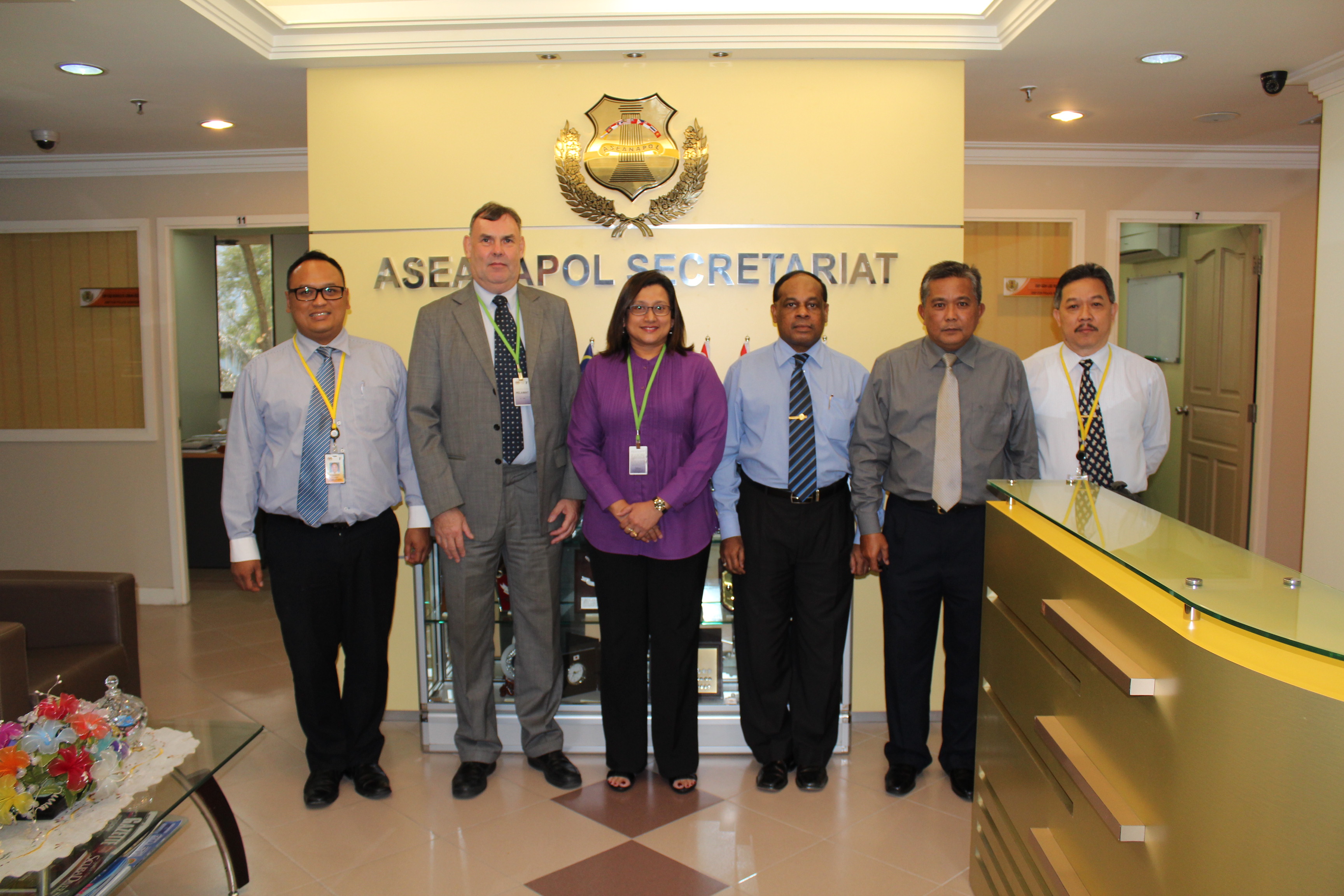Visit by Mr. Mike Cavanagh, Sales Director SE Asia for Wynyard Group