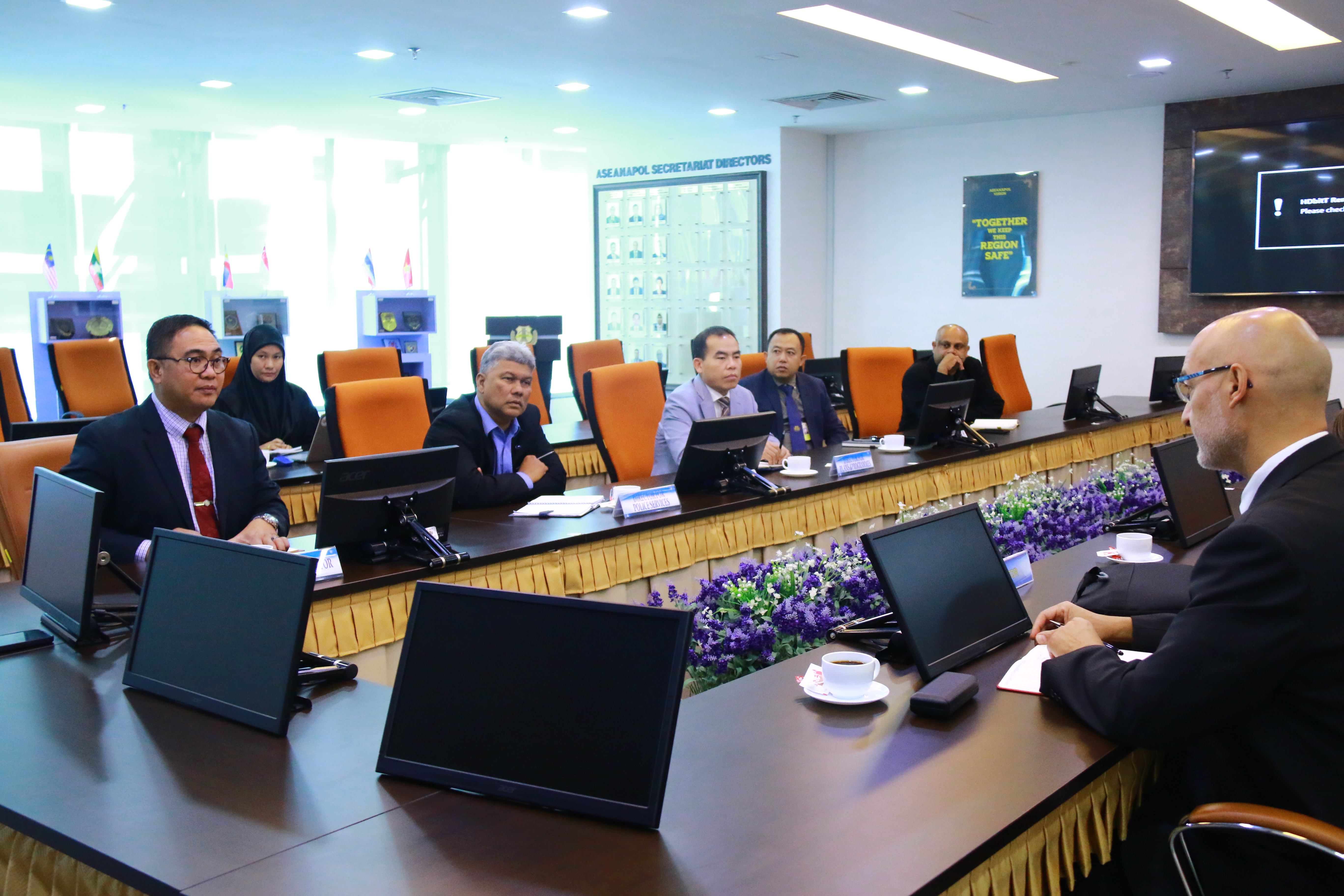 Visit by French Deputy Regional Police Attache to ASEANAPOL Secretariat 28 February 2024