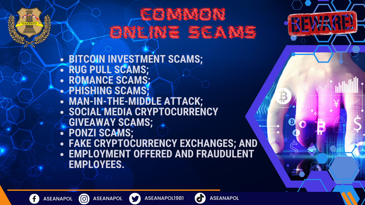 COMMON ONLINE SCAMS
