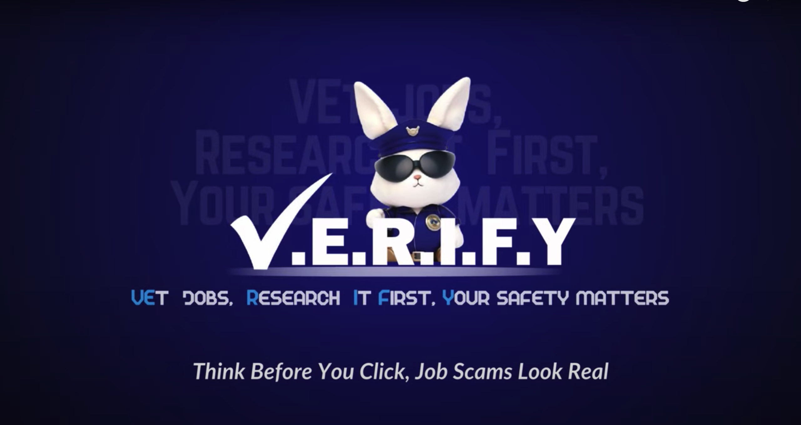“Avoid Job Scams: V.E.R.I.F.Y.”