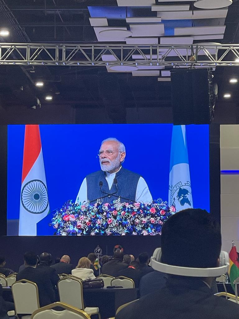 THE 90th INTERPOL GENERAL ASSEMBLY (IGA), NEW DELHI, INDIA 18-21 OCTOBER 2022