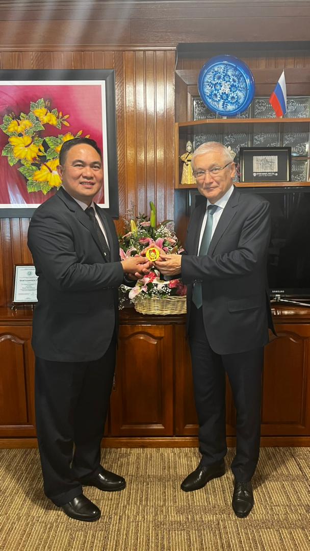 ASEANAPOL SECRETARIAT COURTESY VISIT BY TO H.E. Mr. NAIYL M. LATYPOV, AMBASSADOR OF THE RUSSIAN FEDERATION IN KUALA LUMPUR, MALAYSIA, 27TH FEBRUARY 2024.