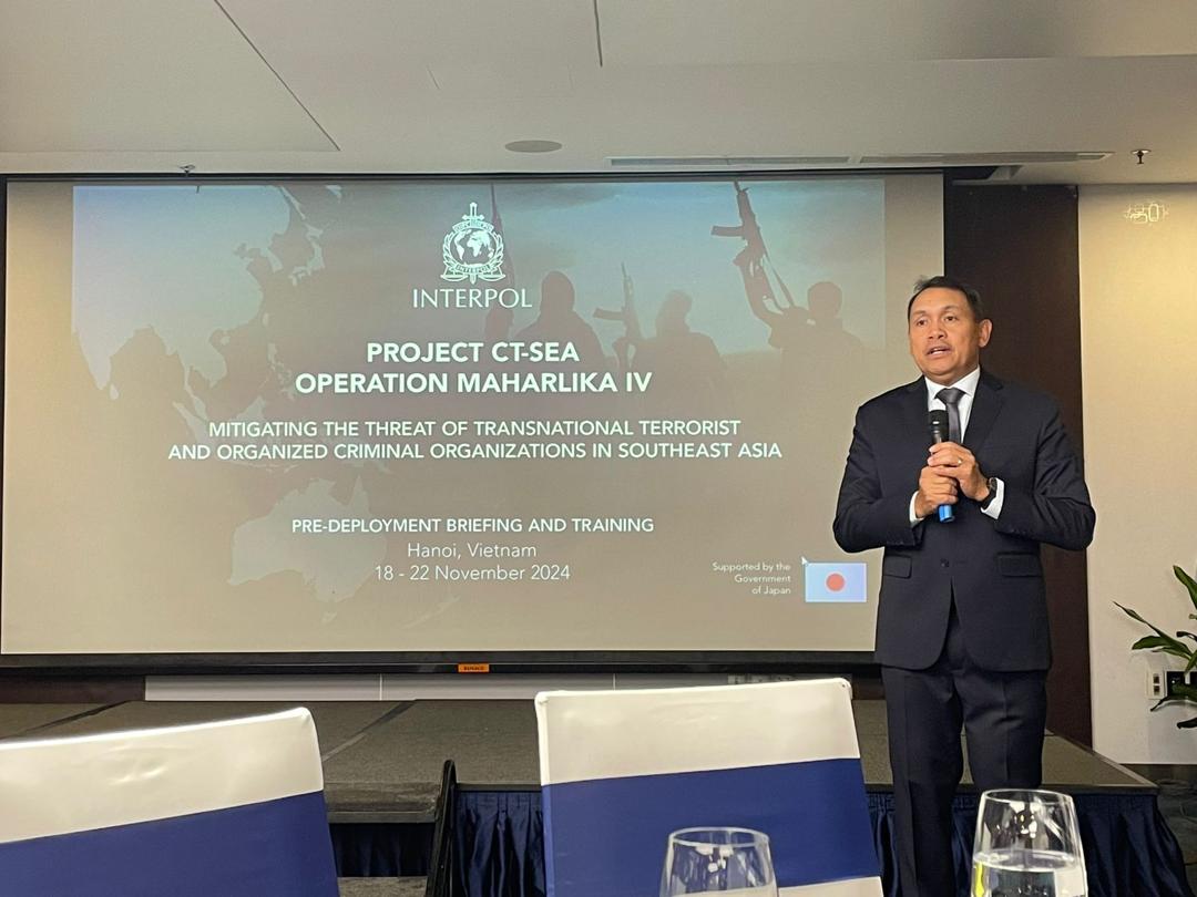 ASEANAPOL tham gia Cuộc họp và đào tạo trước khi triển khai Dự án CT-SEA Maharlika 4 của INTERPOL tại Hà Nội, Việt Nam