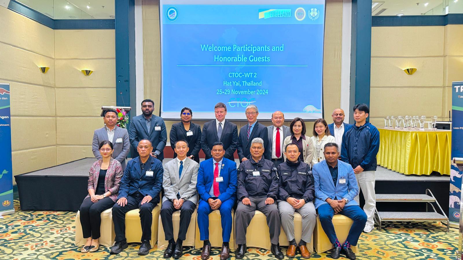 Chống buôn bán động vật hoang dã: Ban thư ký ASEANAPOL và Freeland hợp tác đào tạo CTOC-WT 2 tại Hatyai, Thái Lan