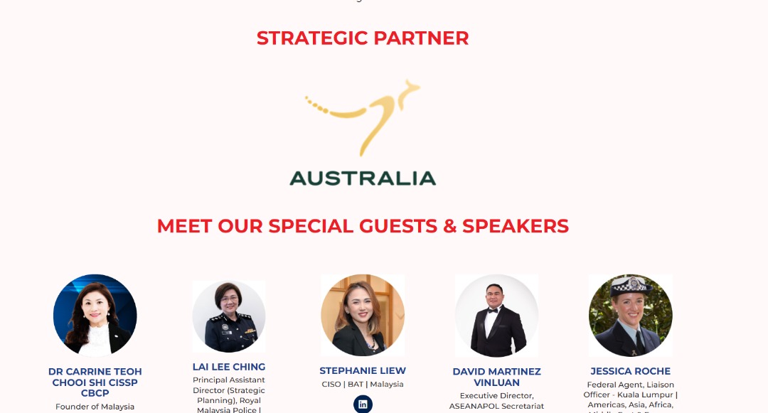 ASEANAPOL Champions Women, Peace and Security through the Top Women in Security ASEAN Region Awards 2025