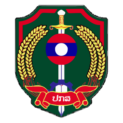 Lao PDR police logo