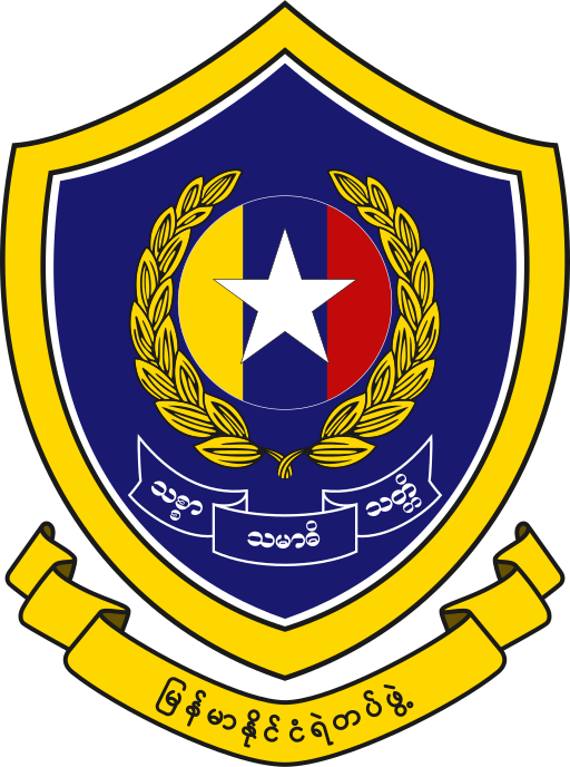 Myanmar police logo
